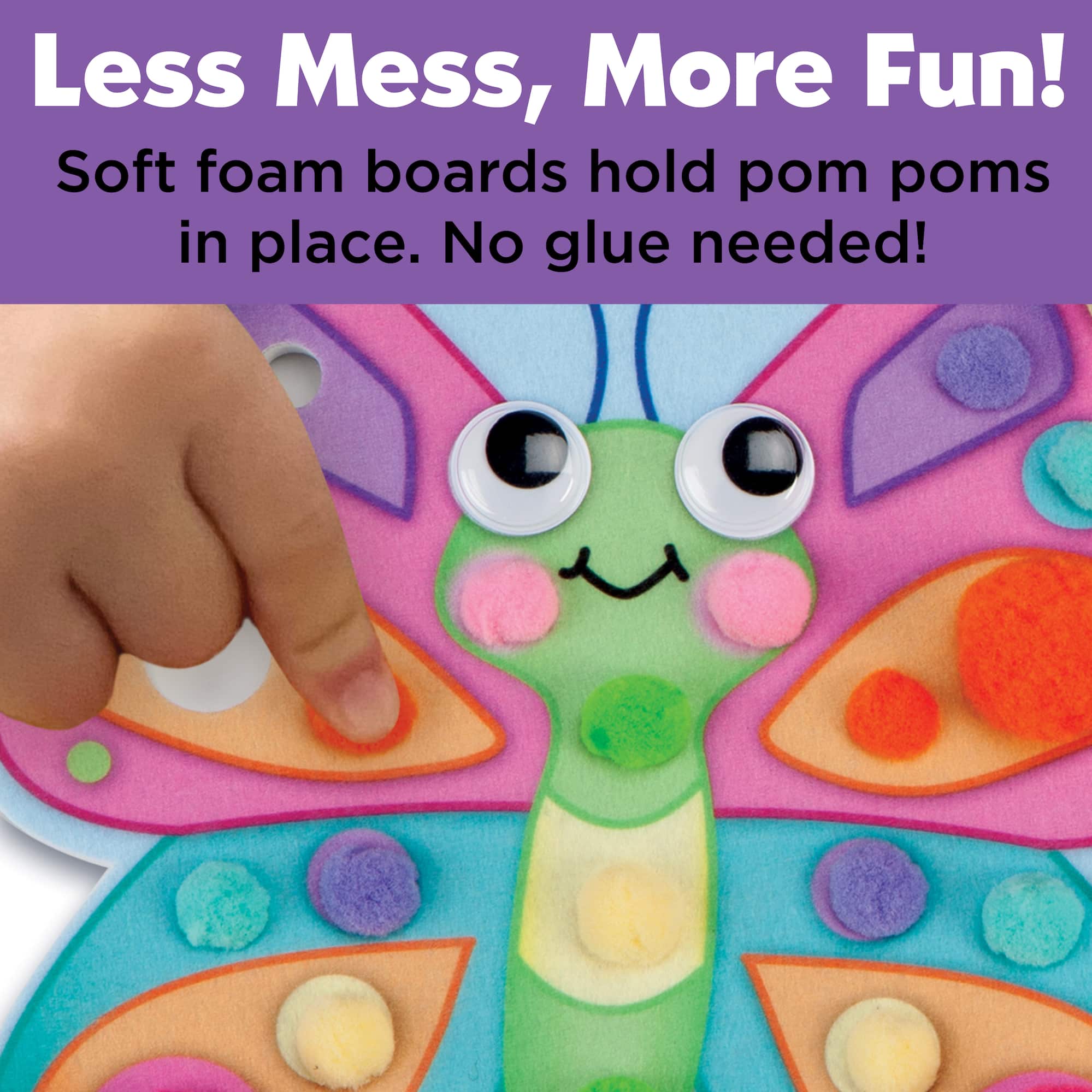 Creativity for Kids® Garden Pom Pom Pictures Kit